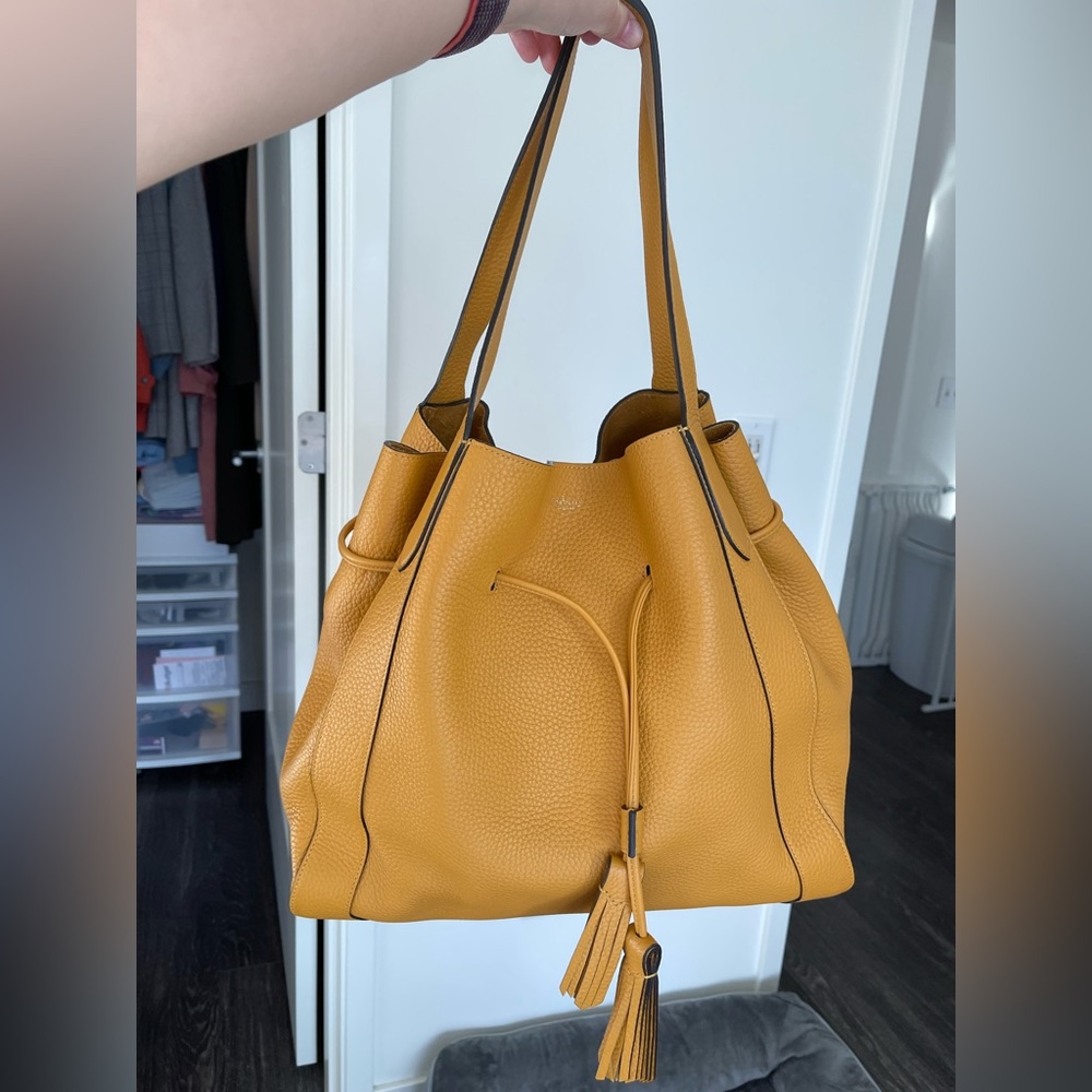 Mulberry Millie Tote in Deep Amber